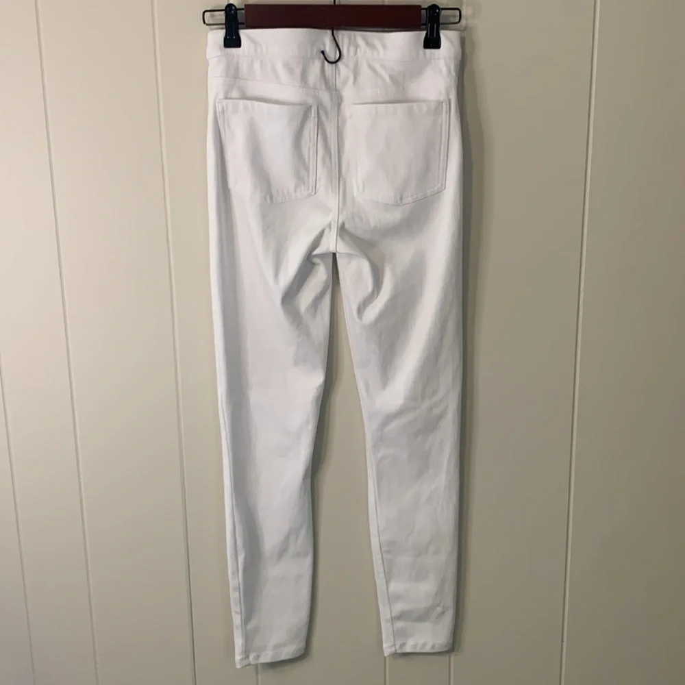 SPANX Jean-ish Ankle Leggings in White Size Small